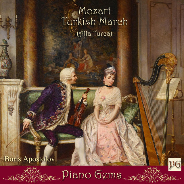 WA Mozart Marche Turque (Turkish March fingered)